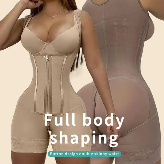 Colombian Double-Layer Compression Faja Bodysuit